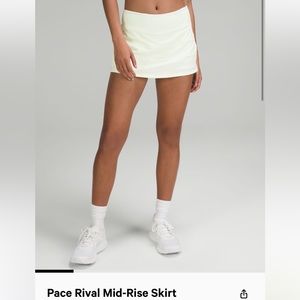 Lululemon Pace Rival Mid-Rise Skirt Size 4